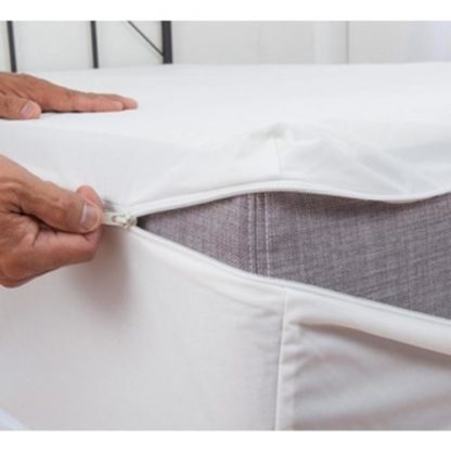 mattress protector zipper