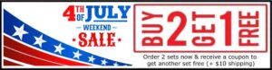 4th of July bed sheet sale, fourth of July sheets on sale