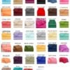 color chart of bed sheet colors